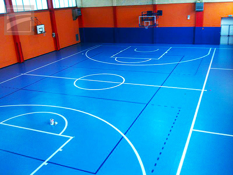 recupero campo da basket in pvc a Vercelli