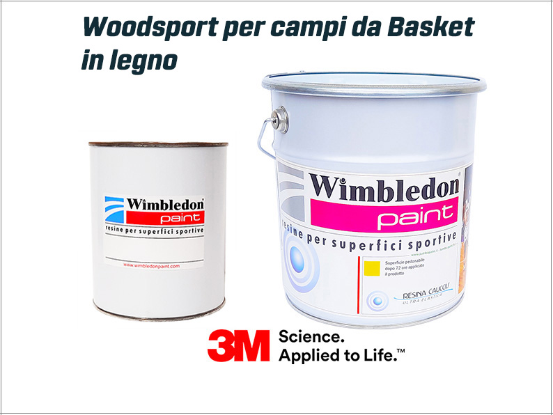 woodsport per campi da basket in legno
