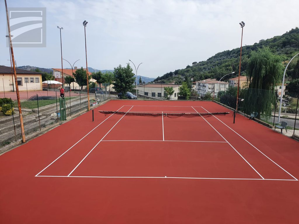 campo da tennis in resina acrilica wimbledon paint