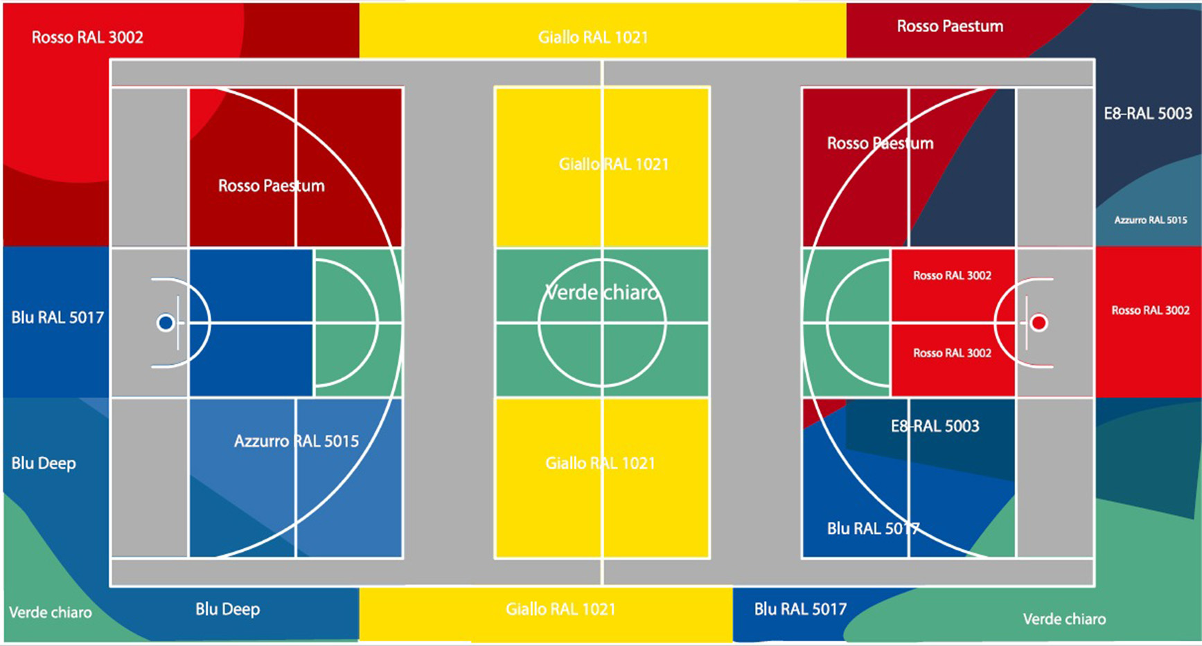 CAMPO DA PICKLEBALL REALIZZATI A ROMA PRESSO IL CASILINO PARK