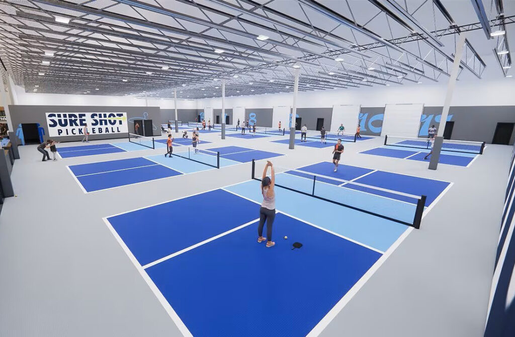 CAMPO DA PICKLEBALL IN RESINA WIMBLEDON PAINT