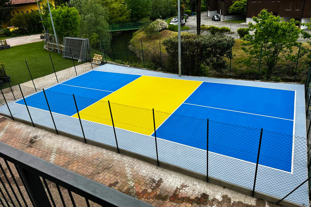 CAMPO DA PICKLEBALL ad ispra realizzato da Top Padel