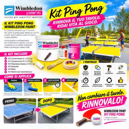 KIT RINNOVA PING PONG