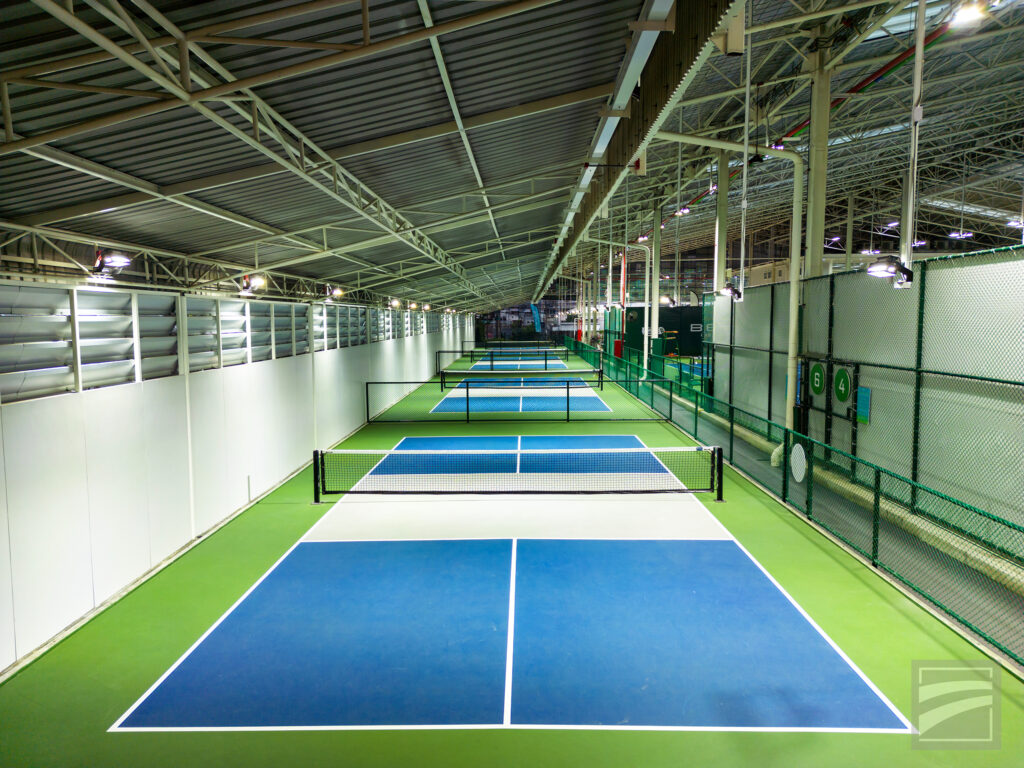 CAMPI DA PICKLEBALL IN RESINA WIMBLEDON PAINT