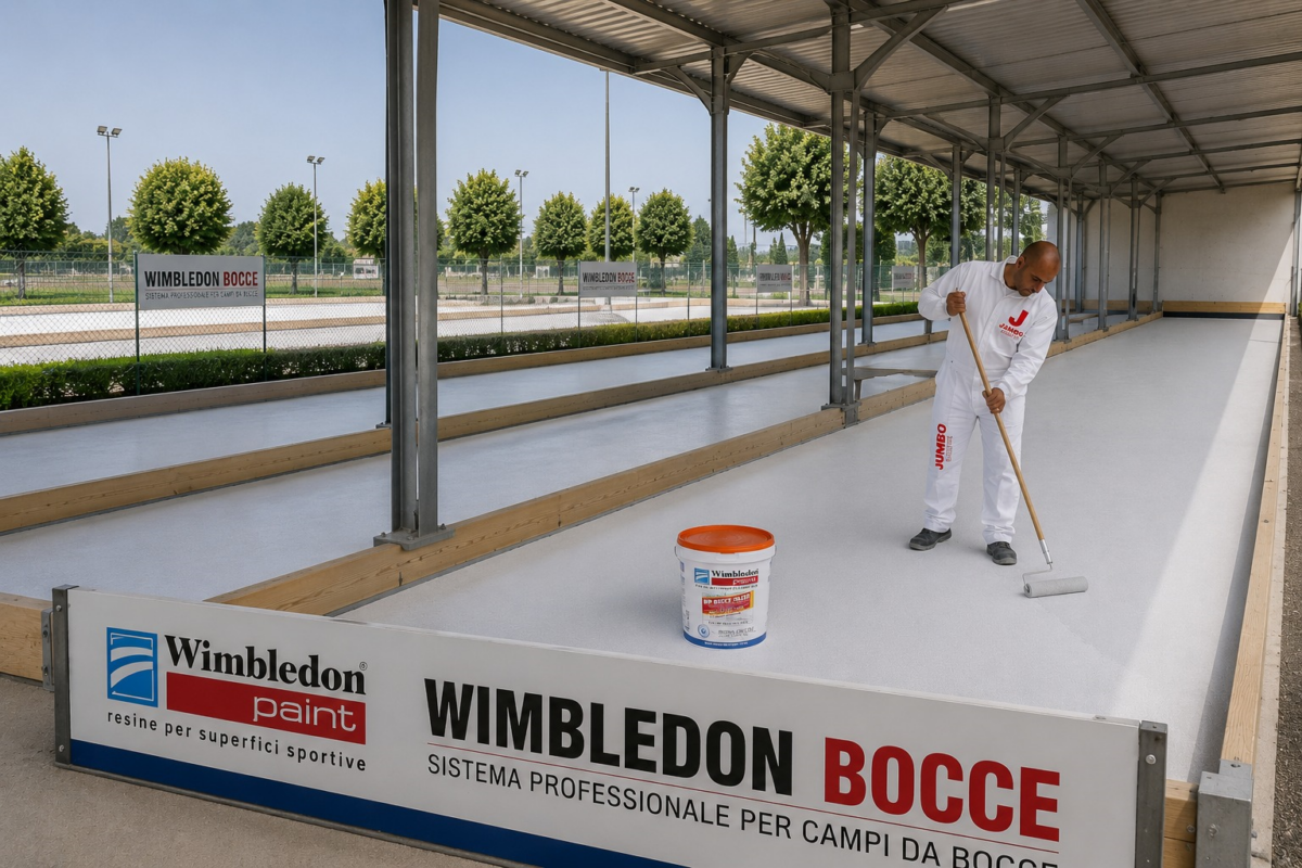 SISTEMA CAMPI DA BOCCE WIMBLEDON PAINT
