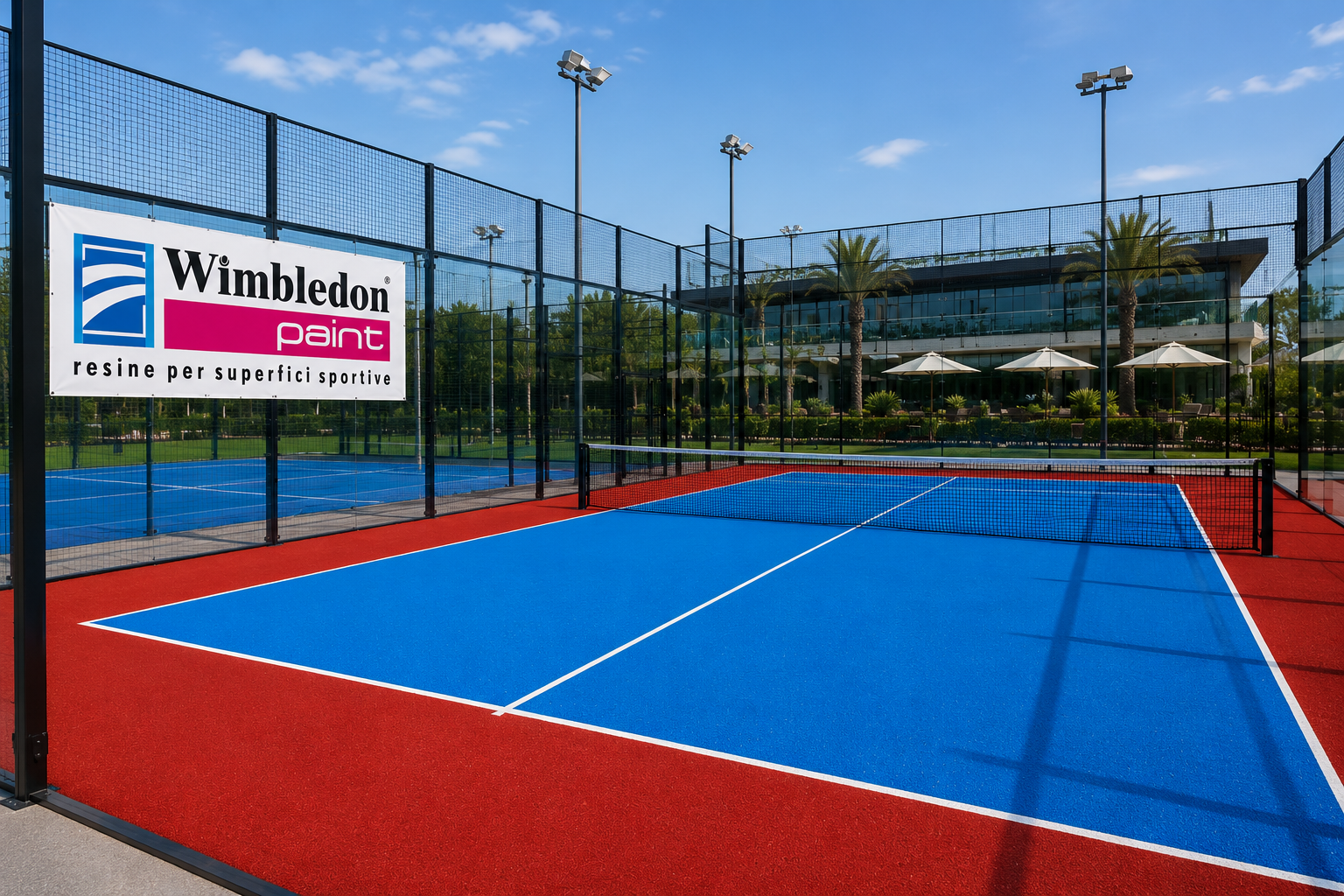 CAMPI DA PICKLEBALL WIMBLEDON PAINT