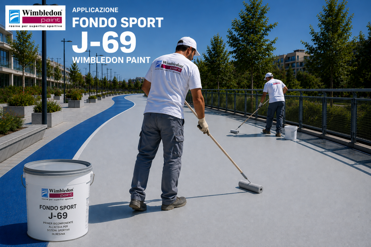 FONDO SPORT J-69 di WIMBLEDON PAINT