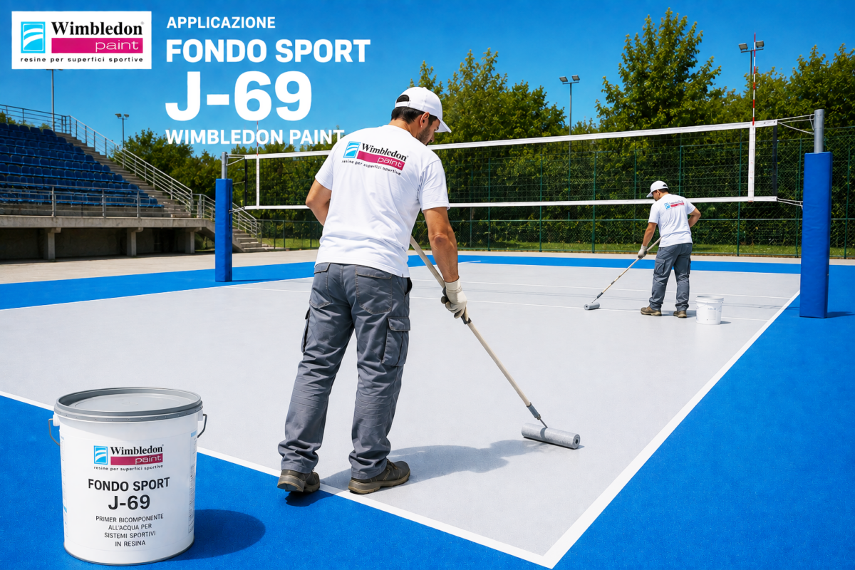 FONDO SPORT J-69 WIMBLEDON PAINT